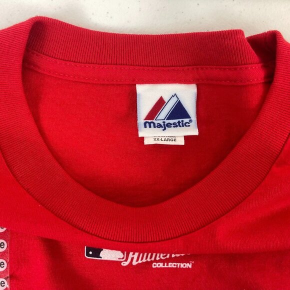 New Majestic Boston Red Sox 2007 Word Series Champs T Shirt MLB Baseball 2XL - Picture 4 of 4